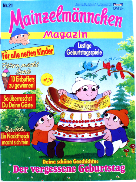 Mainzelmännchen Magazin Nr. 21 von Bastei: Der vergessene Geburtstag